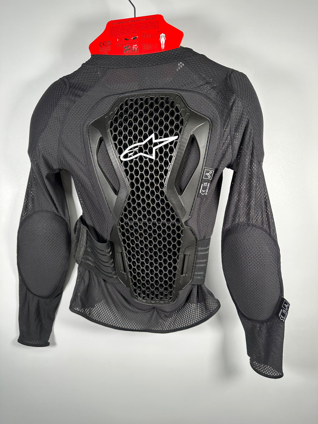 Alpinestars Stella Bionic Action V2 Protection Jacket - Black/Cyan - Size Small - OPEN BOX