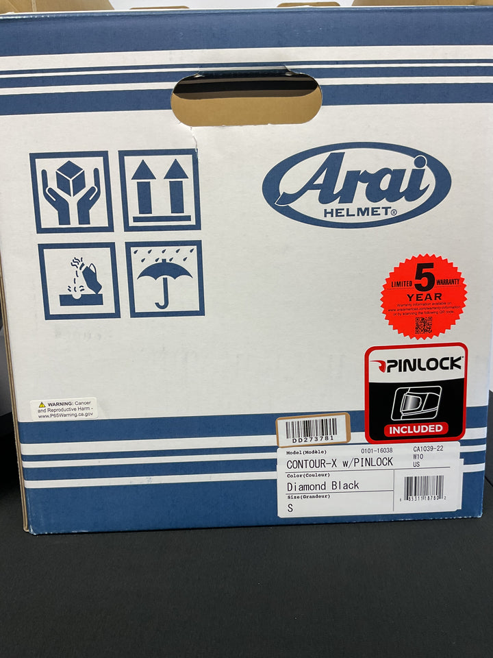 Arai Contour-X Helmet - Diamond Black - OPEN BOX