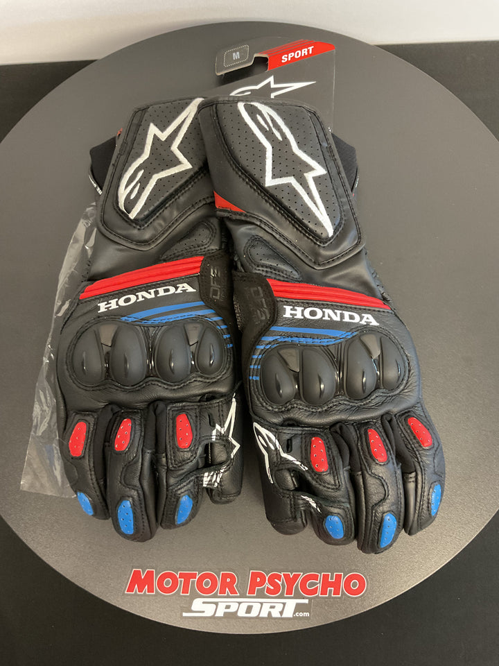 Alpinestars Honda Sp-8 V3 Gloves - Size M - USED LIKE NEW