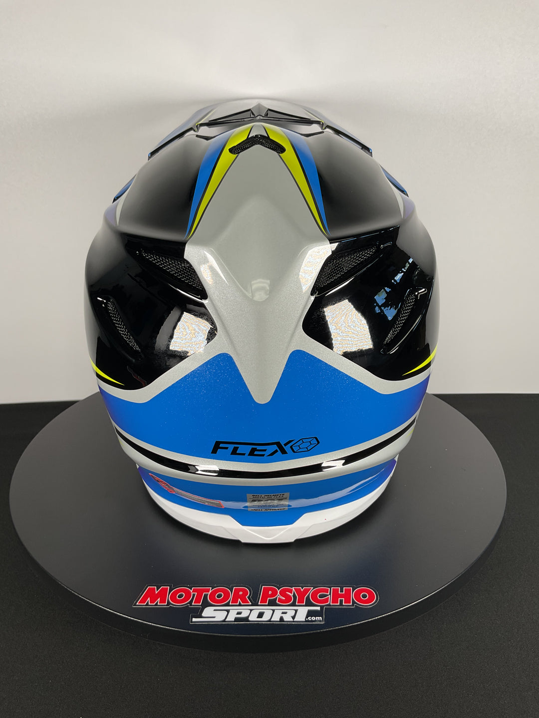 Bell Moto-9S Flex Helmet - Pro Circuit Replica 24 Gloss Black/Blue - Size L