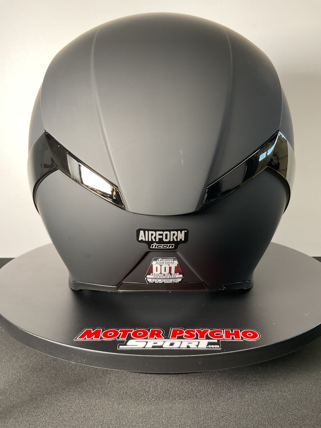 Icon Airform Dark Rubatone Black Helmet - Size 2XL - USED GOOD