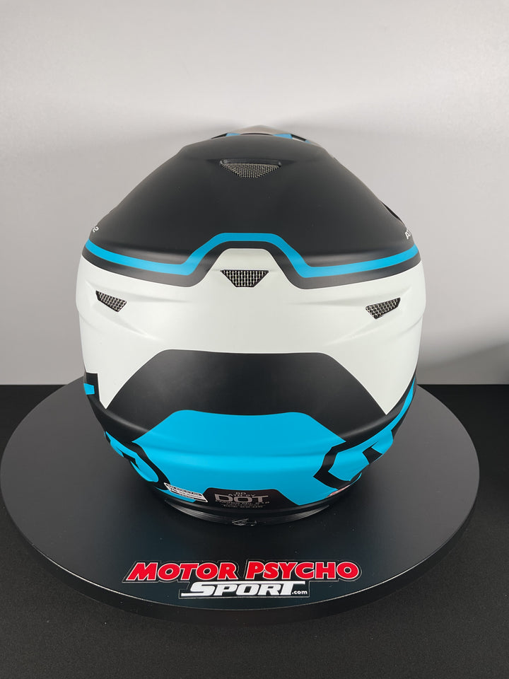 6D ATR-2Y Drive Youth Helmet - Cyan - Size Youth Small - OPEN BOX