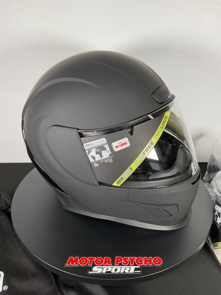 Icon Airform Dark Helmet - Size 3XL - NO BOX