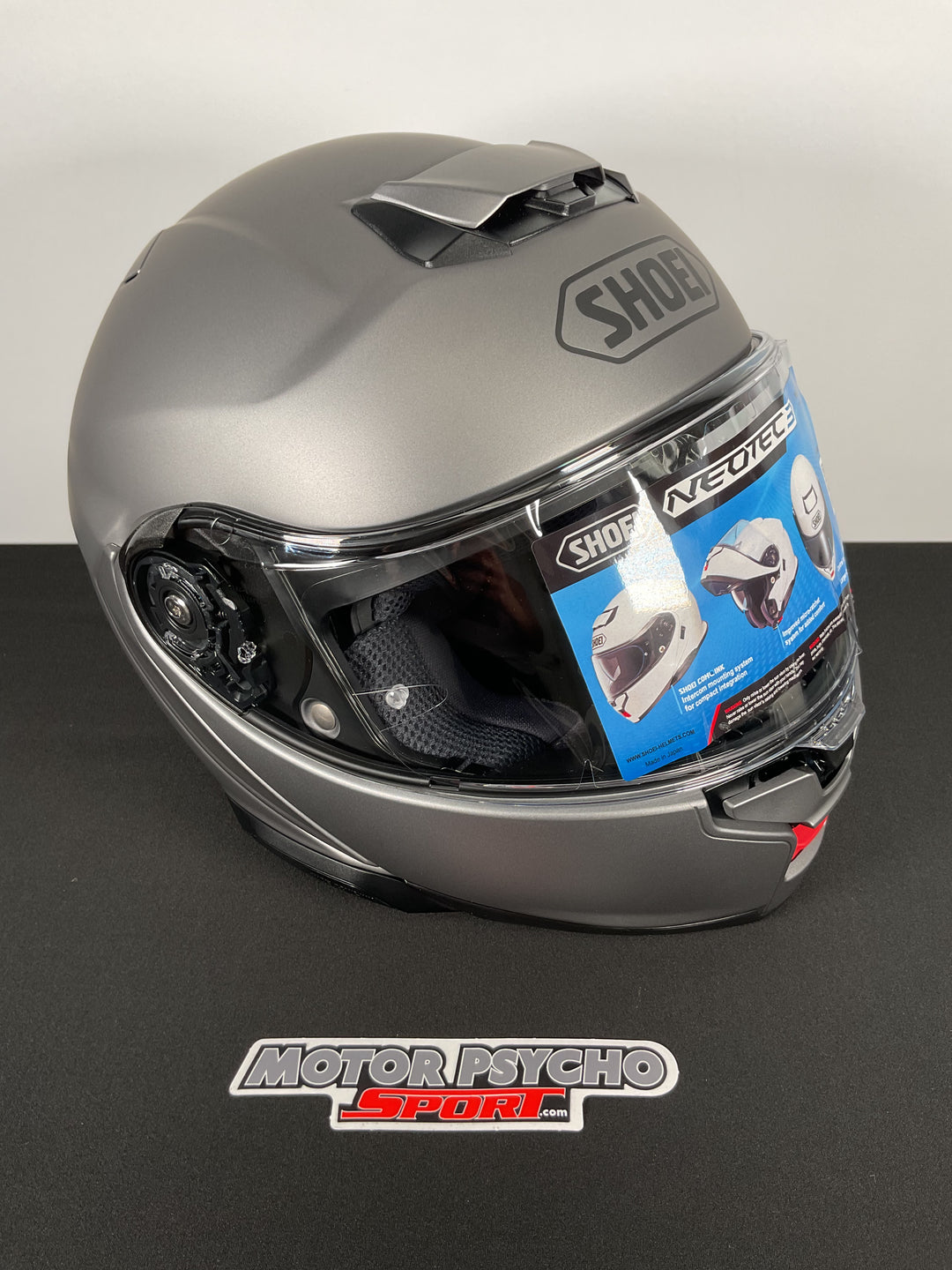 Shoei Neotec 3 Modular Helmet - Matte Deep Grey - Size XL - USED LIKE NEW