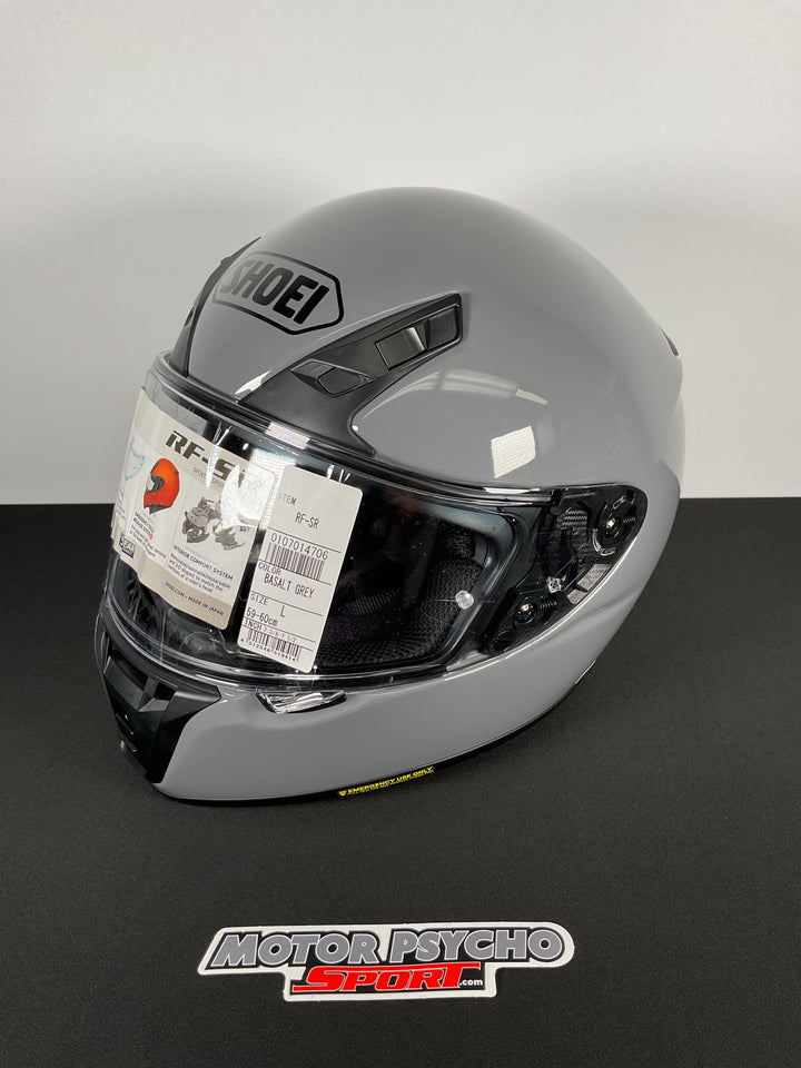 Shoei RF-SR Helmet - Basalt Gray - Size L - USED LIKE NEW