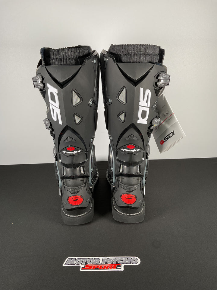 Sidi Crossfire 3 TA Black/Black Boots - Size US 8.6/EU 42 - OPEN BOX