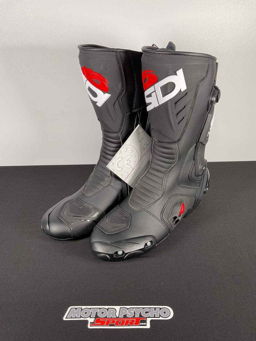 Sidi Vertigo 2 Road Race Boots - Black/Black - Size US 11/EU 45 - OPEN BOX