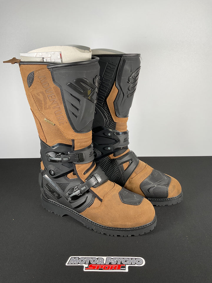 Sidi Adventure 2 Gore Touring Boots - Tobacco - Size US 12.5/EU 47 - OPEN BOX