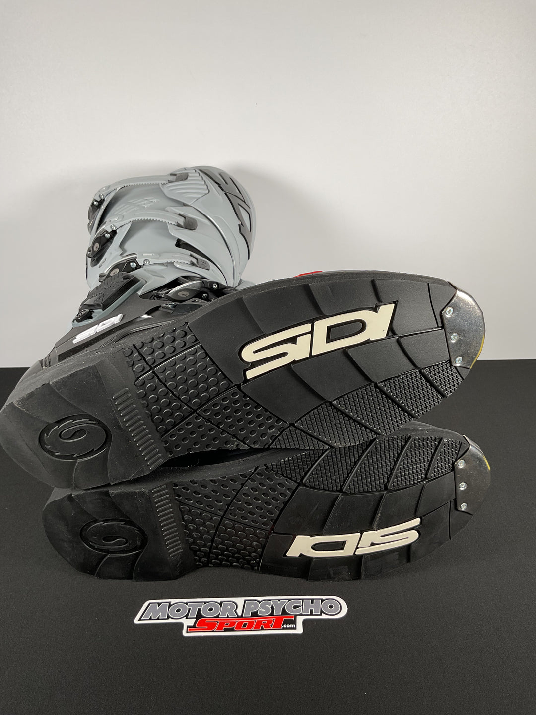 Sidi Crossfire 3 TA Black/Ash Boots - Size US 13.3/EU 48 - OPEN BOX