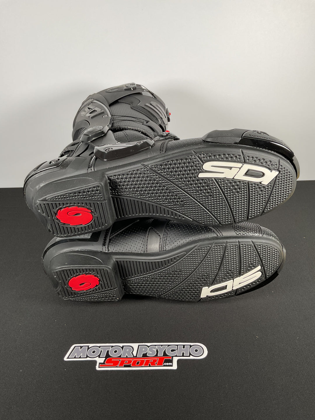 Sidi Rex Air Road Race Boots - Black - Size US 10.2/EU 44 - OPEN BOX