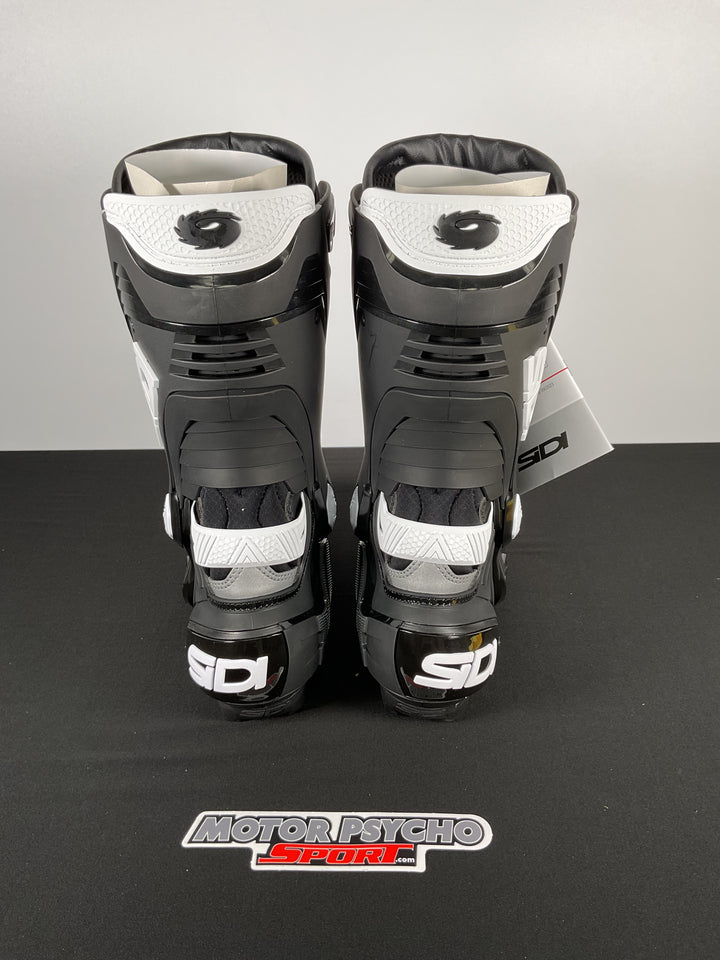 Sidi Rex Road Race Boots - Black/White - Size US 6.2/EU 39 - OPEN BOX