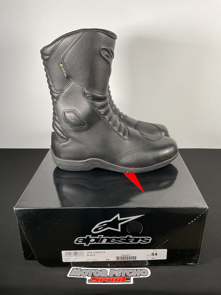 Alpinestars Web Gore-Tex Boots - Size US 9.5/EU 44 - USED LIKE NEW