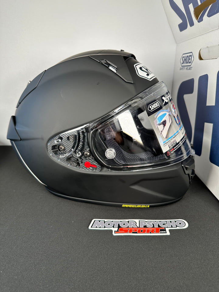 Shoei X-15 Helmet - Matte Black - Size Medium - USED LIKE NEW