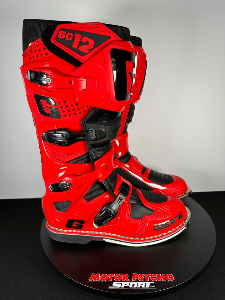 Gaerne SG-12 Boots - Red/Black