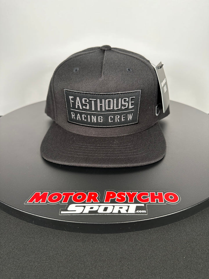 Fasthouse Racing Crew Hat - Black One Size Fits All