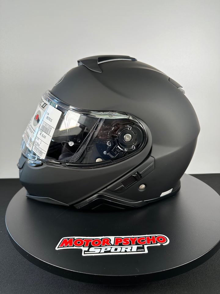 Shoei Neotec II Modular Helmet - Matte Black - Size Large - OPEN BOX