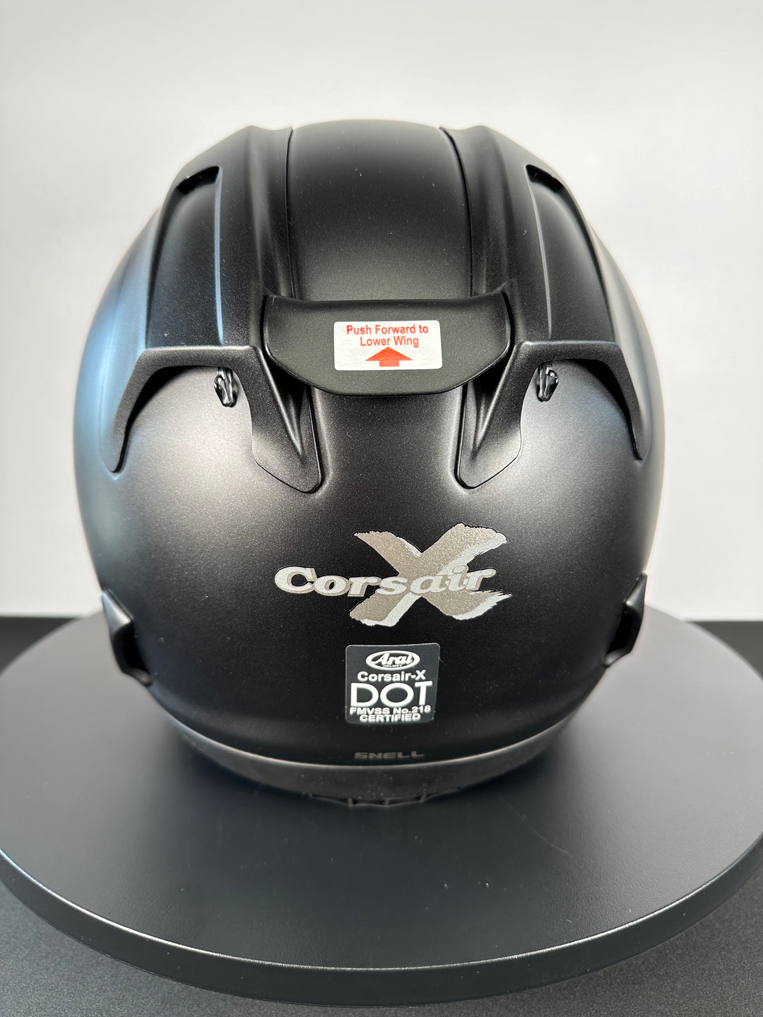 Arai Corsair-X Helmet - Black Frost - Size Medium - OPEN BOX