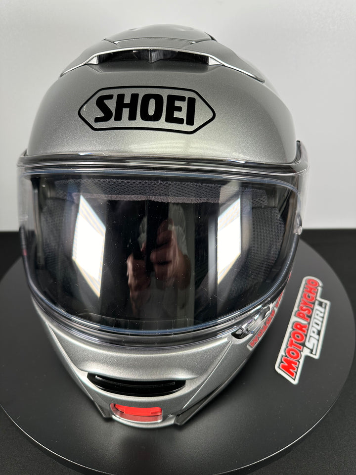 Shoei Neotec II Modular Helmet - Silver - Size Large - OPEN BOX USED