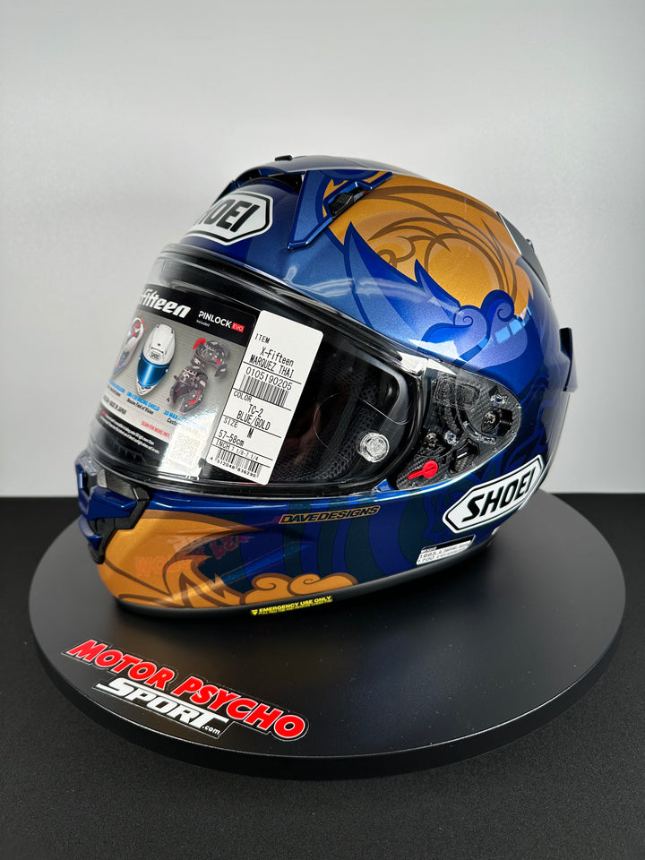 Shoei X-15 Helmet - Marquez Thai TC-1