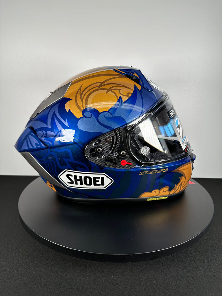 Shoei X-15 Helmet - Marquez Thai TC-1