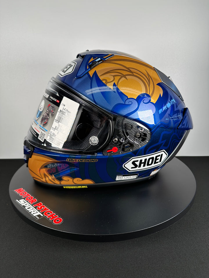 Shoei X-15 Helmet - Marquez Thai TC-1