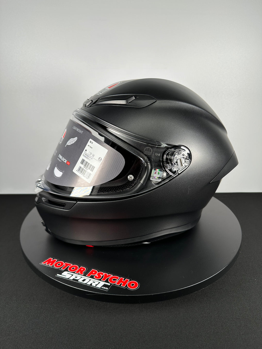 AGV K6 S Helmet - Matte Black - Size Medium - OPEN BOX