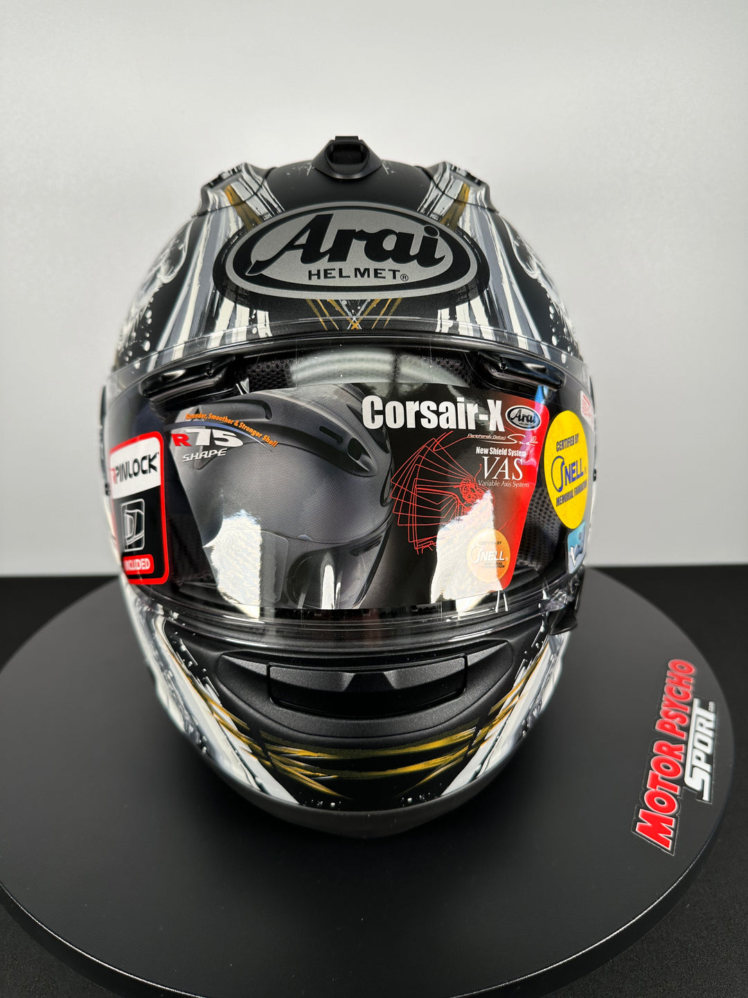 Arai Corsair-X Helmet - Kiyonari Frost - Size Large - OPEN BOX