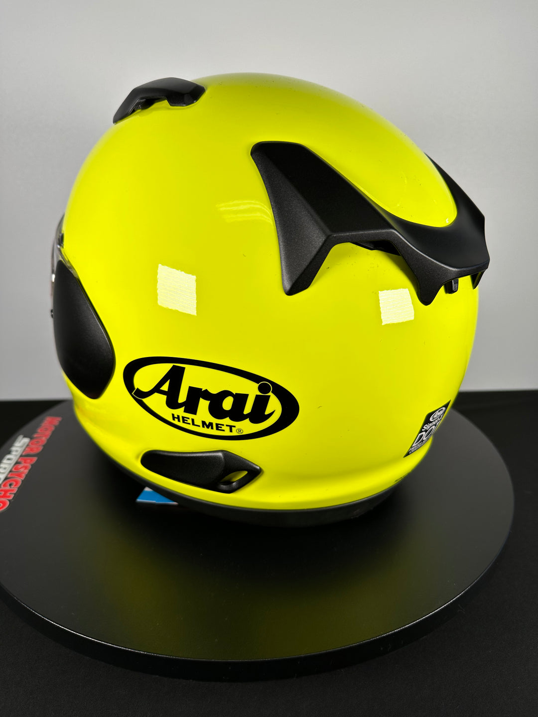 Arai Signet-X Helmet - Fluorescent Yellow - Size XL - OPEN BOX