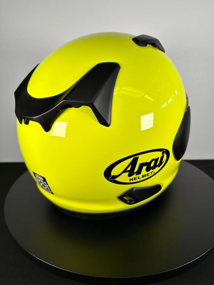 Arai Signet-X Helmet - Fluorescent Yellow - Size XL - OPEN BOX