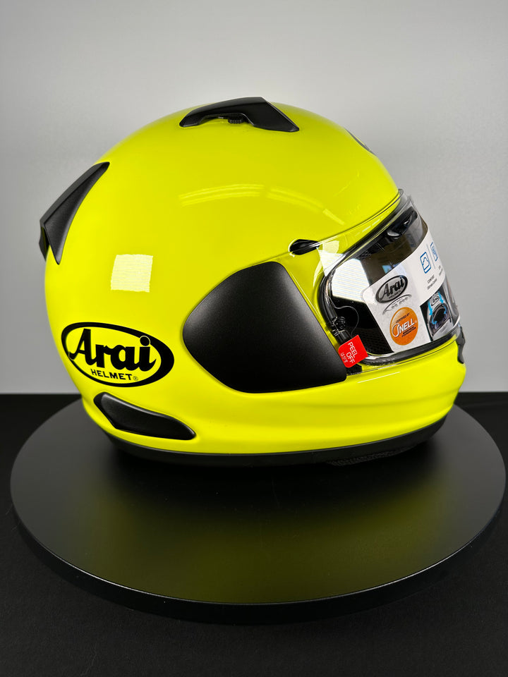 Arai Signet-X Helmet - Fluorescent Yellow - Size XL - OPEN BOX