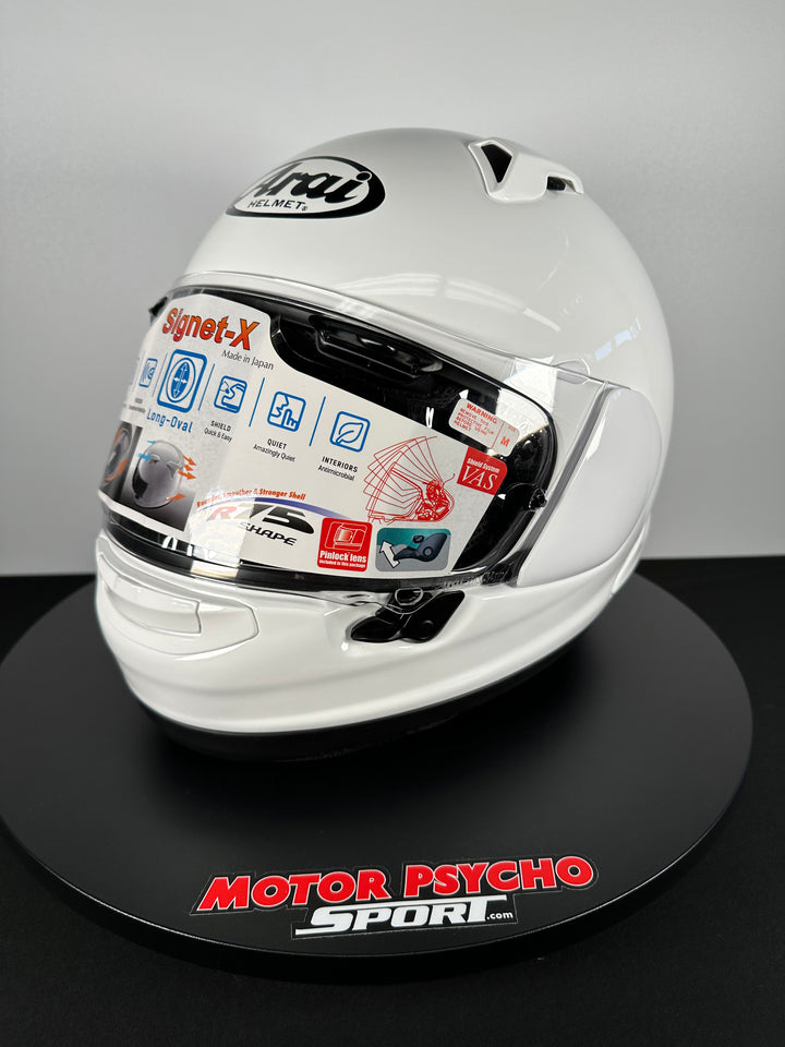 Arai Signet-X Helmet - White - Size Medium - OPEN BOX