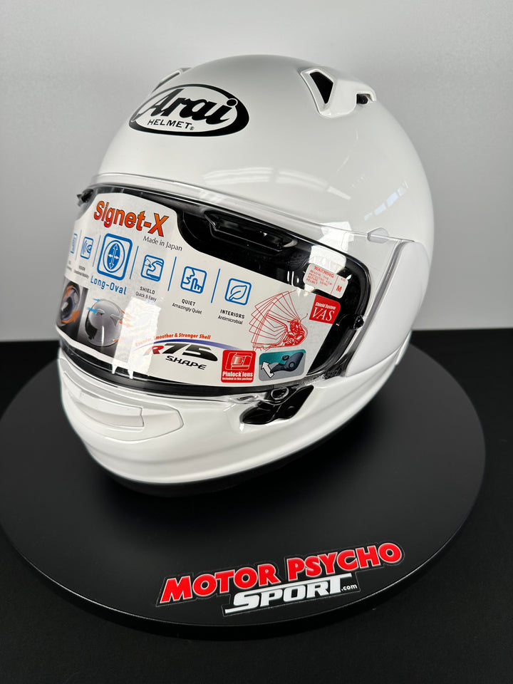 Arai Signet-X Helmet - White - Size Medium - OPEN BOX