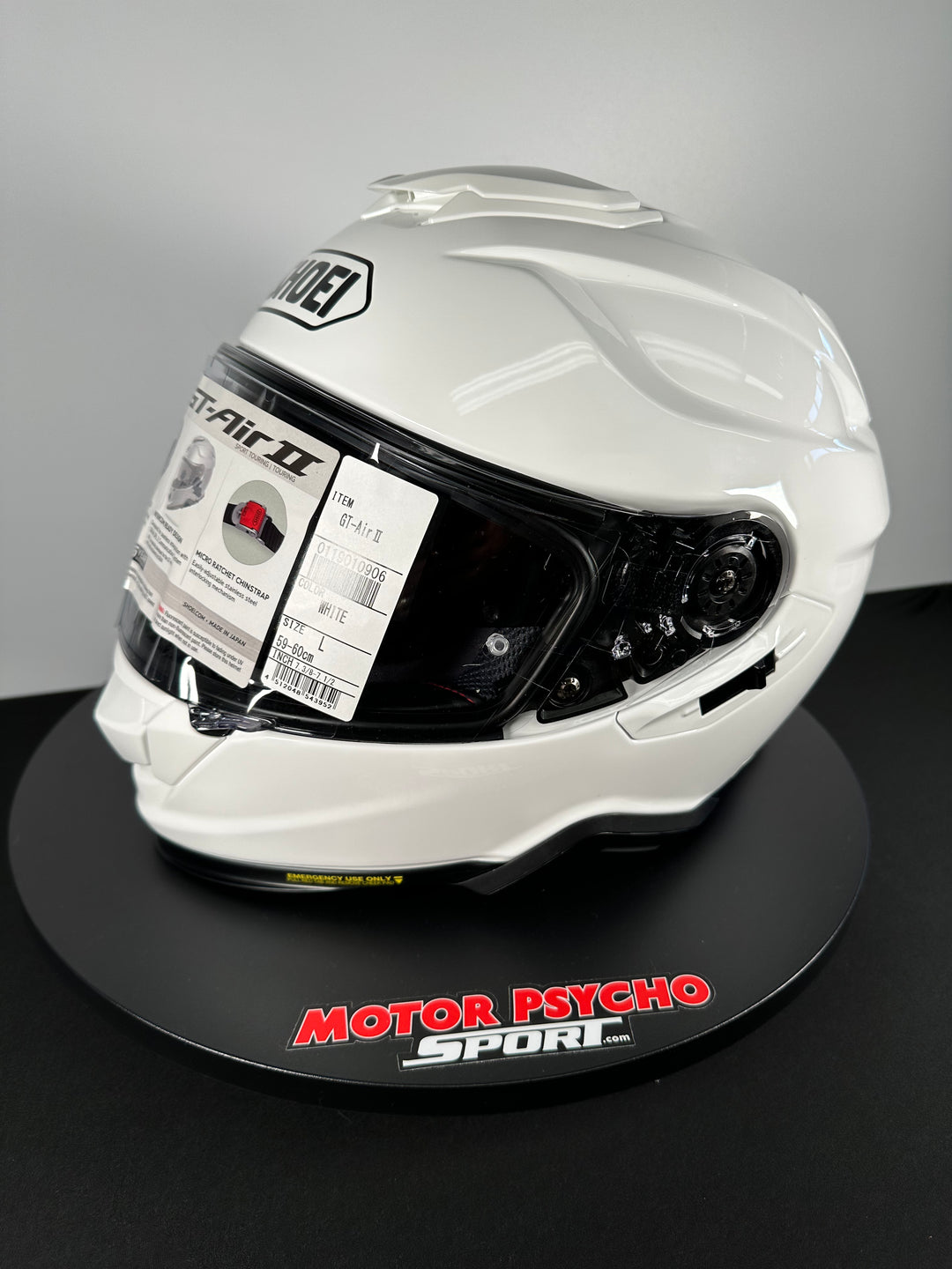 Shoei GT-Air II Helmet - White - Size Large - USED LIKE NEW