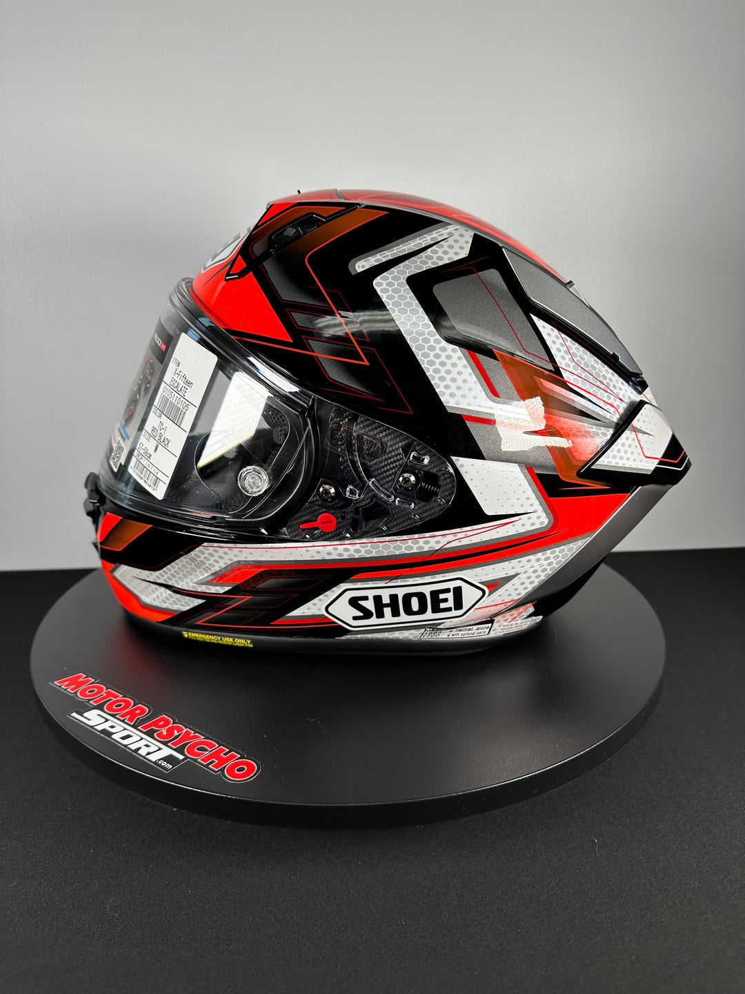 Shoei X-15 Escalate Helmet - TC-1 Red/Black/White