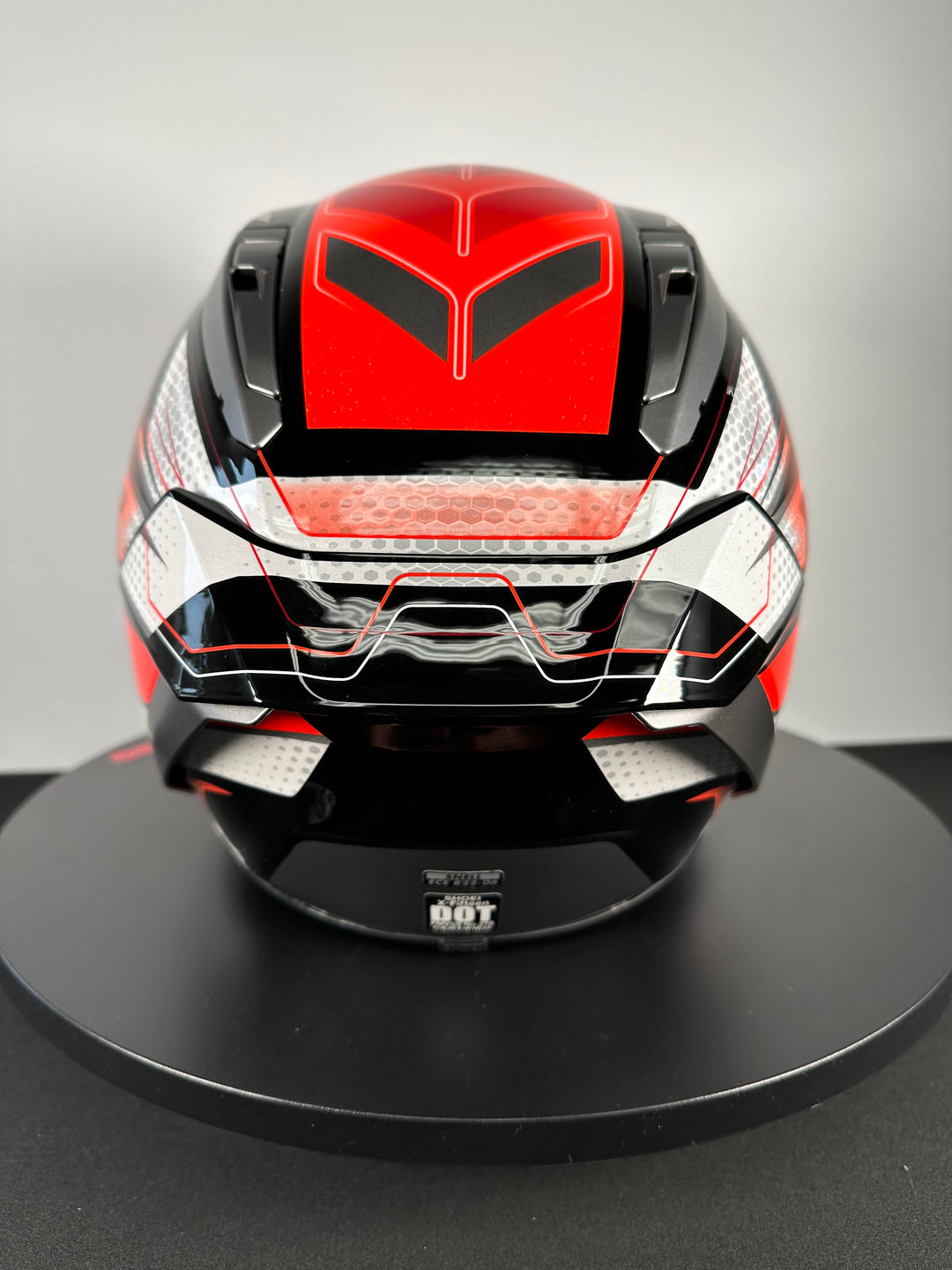 Shoei X-15 Escalate Helmet - TC-1 Red/Black/White