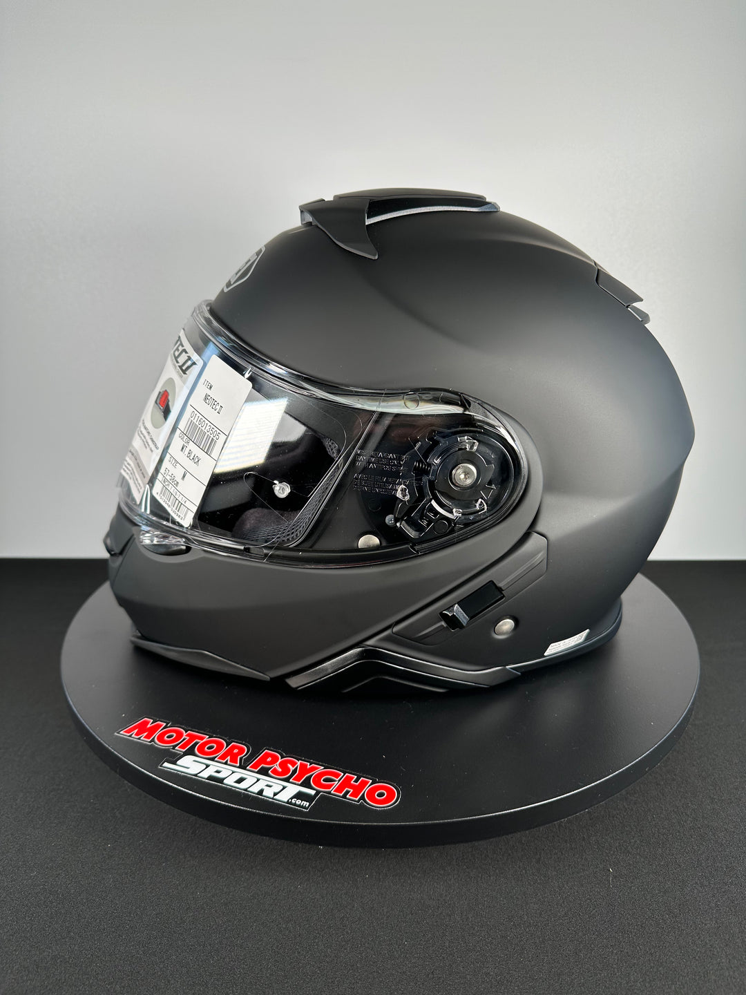 Shoei Neotec II Modular Helmet - Matte Black - Size Medium - USED / OPEN BOX