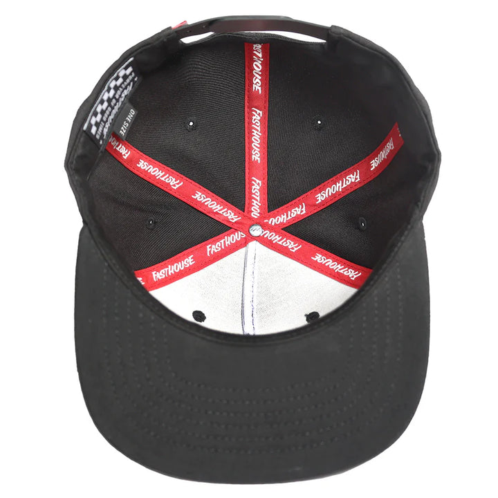 Fasthouse Racing Crew Hat - Black One Size Fits All