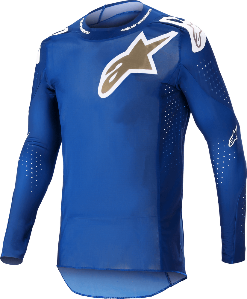 Alpinestars Supertech Jersey Bruin Blue - Motor Psycho Sport