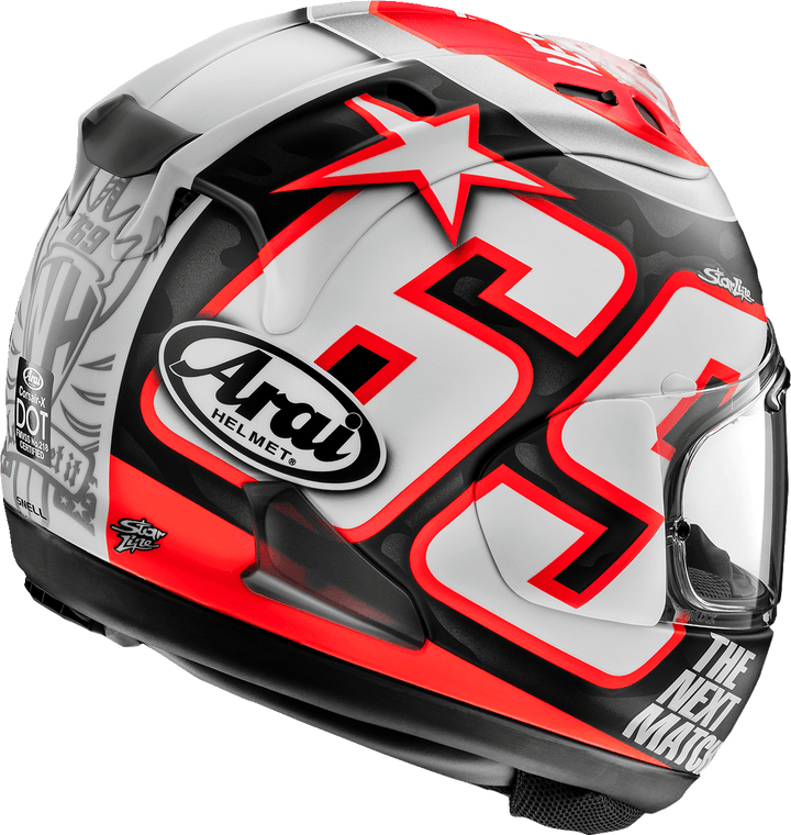 Arai Corsair-X Helmet - Nicky Reset Frost - Motor Psycho Sport