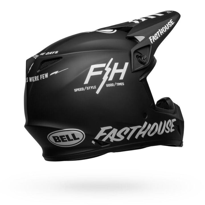 Bell MX-9 MIPS Helmet - Fasthouse Prospect Matte Black/White