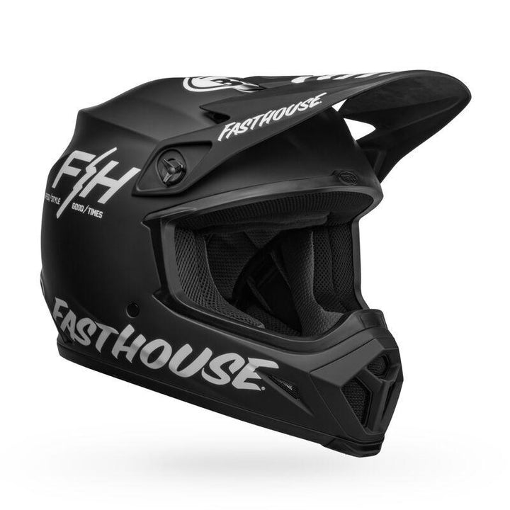 Bell MX-9 MIPS Helmet - Fasthouse Prospect Matte Black/White