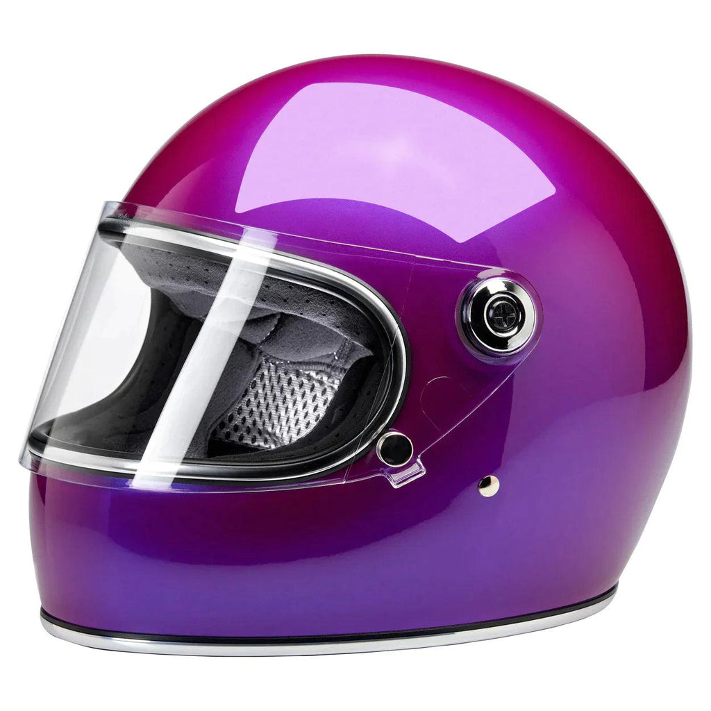 Biltwell Gringo S ECE Helmet Metallic Grape – Motor Psycho Sport