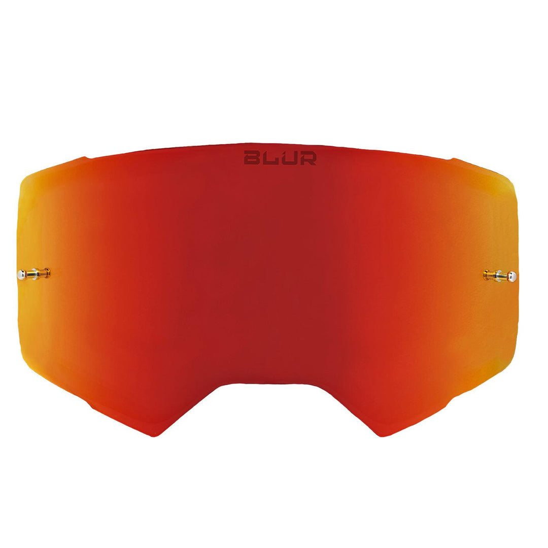 Blur B-60 Goggle Radium Red Replacement Lens - Motor Psycho Sport