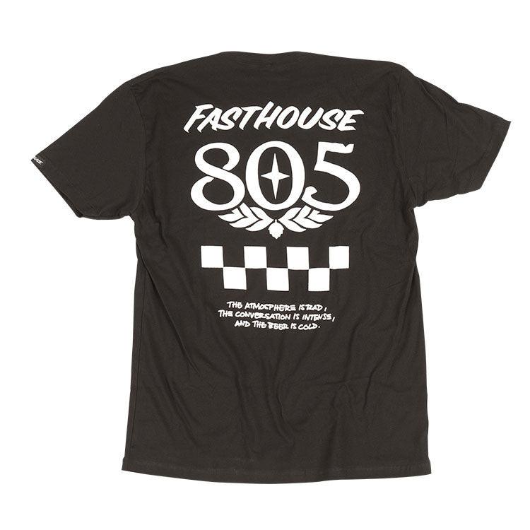 Fasthouse 805 Atmosphere Tee - Black - Motor Psycho Sport