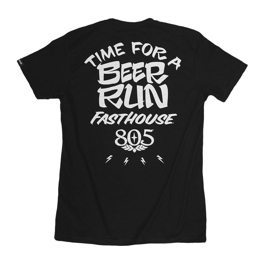 Fasthouse 805 Beer Run Tee - Black - Motor Psycho Sport