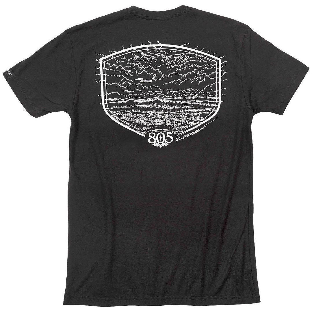 Fasthouse 805 Dawn Patrol Tee - Black - Motor Psycho Sport