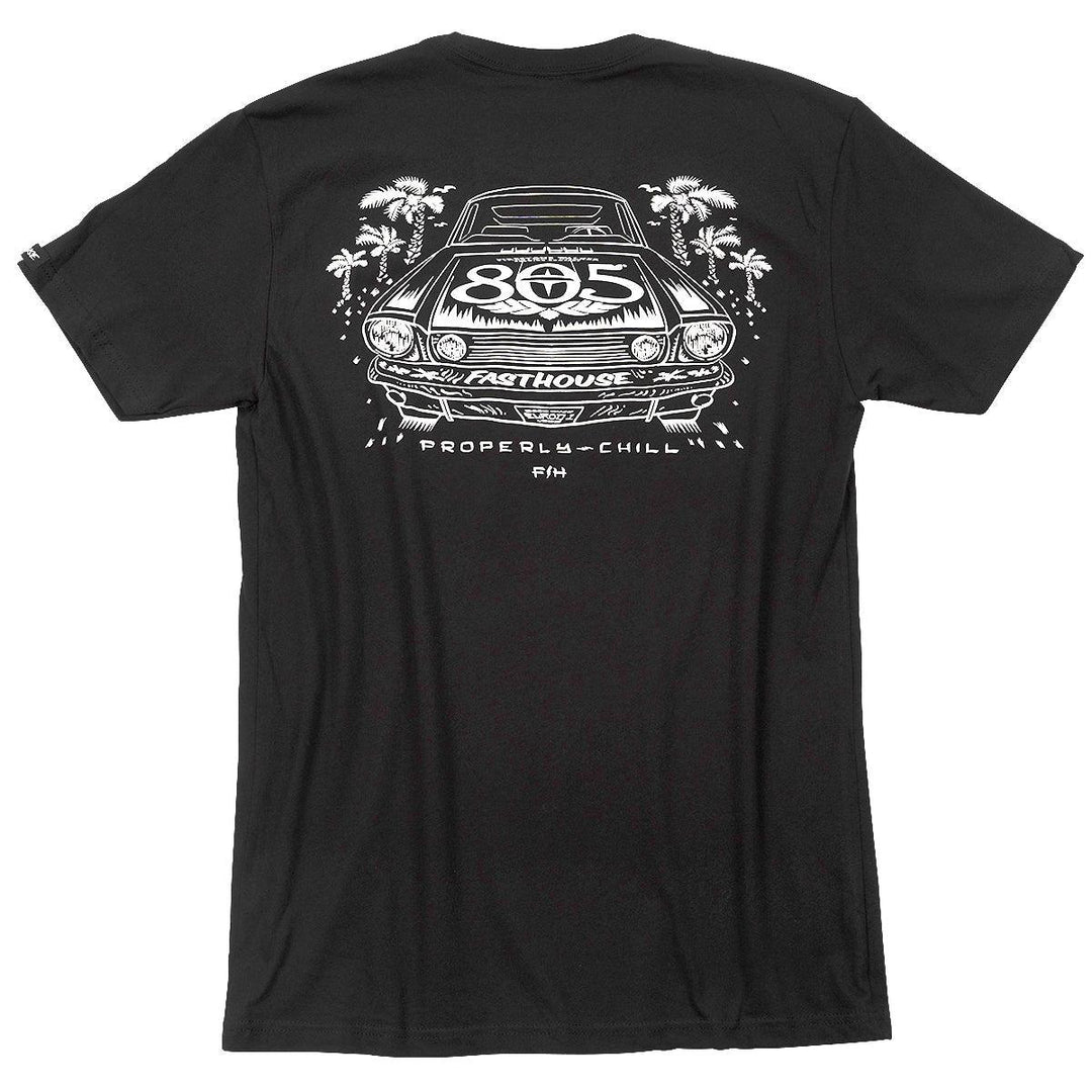 Fasthouse 805 Sunset Tee - Black - Motor Psycho Sport