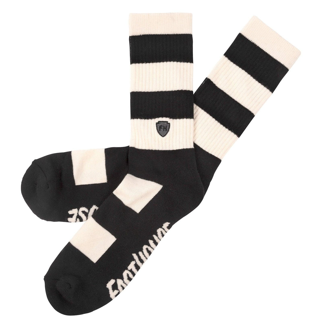 Fasthouse Boon Sock - Black/Natural - Motor Psycho Sport