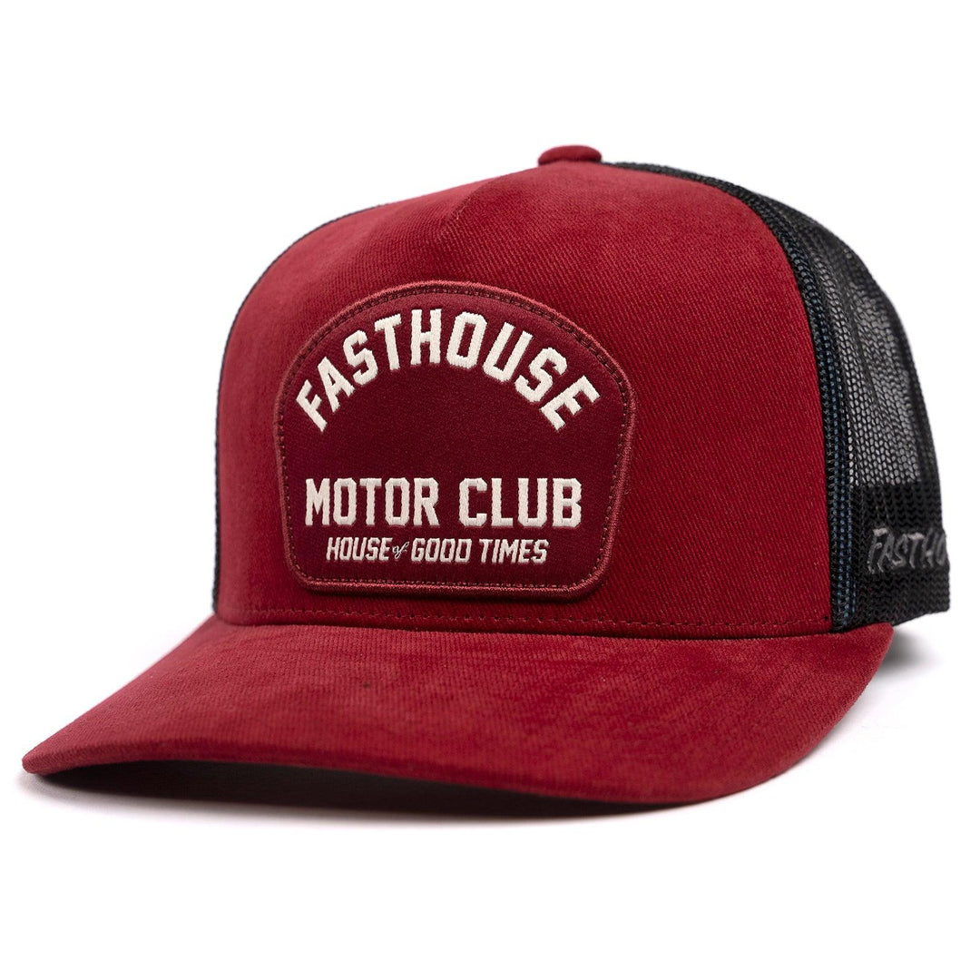 Fasthouse Brigade Hat - Maroon - Motor Psycho Sport