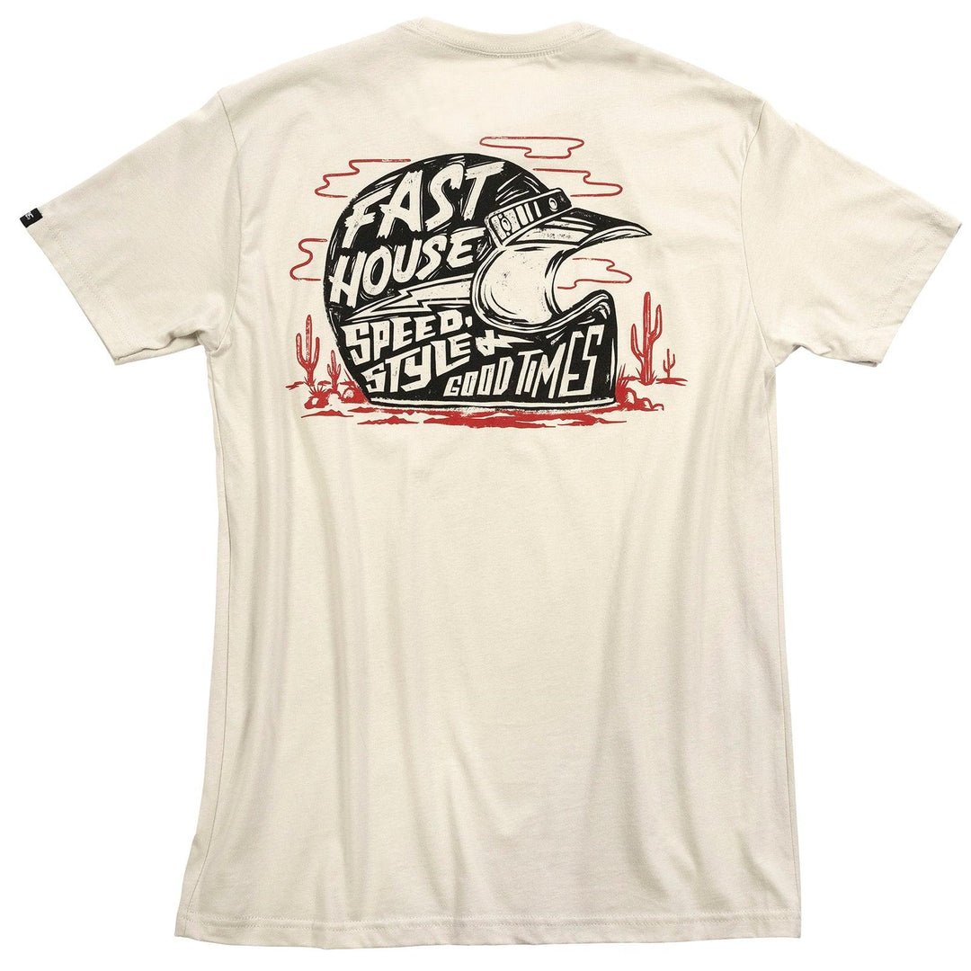 Fasthouse Dust Devil Tee - Sand - Motor Psycho Sport